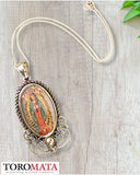 Icon Pendant - Our Lady of Guadalupe / Virgin of the Immaculate Conception (Two-sided)