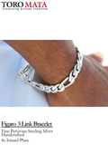 Figaro 3 Link Bracelet